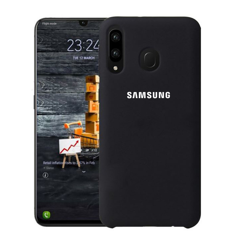 کاور سیلیکونی مدل Silky soft-touch مناسب برای گوشی موبایل سامسونگ Galaxy M30