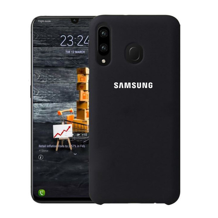 کاور سیلیکونی مدل Silky soft-touch مناسب برای گوشی موبایل سامسونگ Galaxy M30