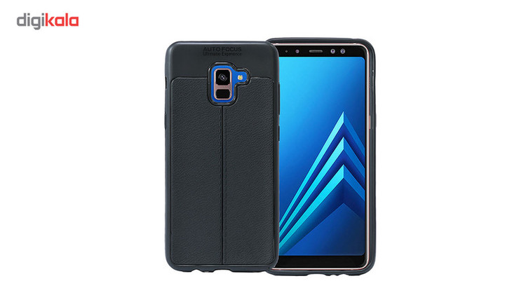 کاور طرح چرمی اتو فوکوس مدل Ultimate Experience مناسب برای گوشی موبایل Samsung Galaxy A8 plus