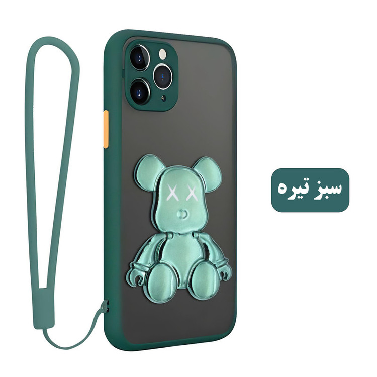 کاور اسپارتان مدل MBC Teddy مناسب برای گوشی موبایل سامسونگ Galaxy A13 4G به همراه بند نگهدارنده