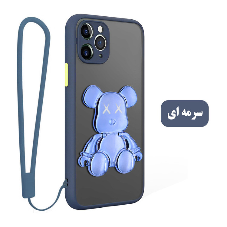 کاور اسپارتان مدل MBC Teddy مناسب برای گوشی موبایل سامسونگ Galaxy A13 4G به همراه بند نگهدارنده