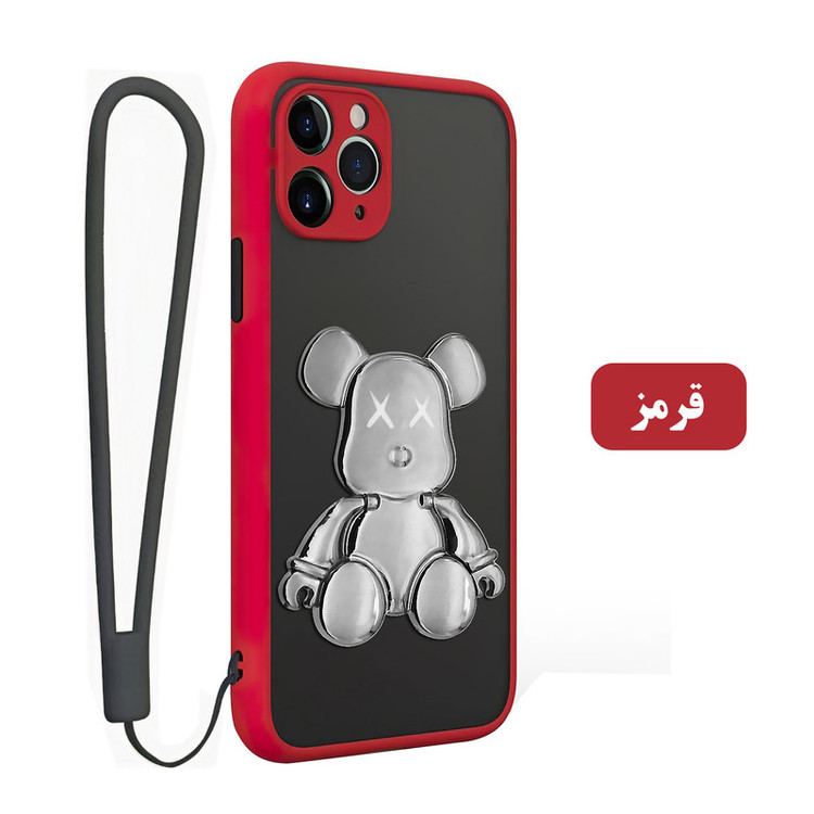 کاور اسپارتان مدل MBC Teddy مناسب برای گوشی موبایل سامسونگ Galaxy A13 4G به همراه بند نگهدارنده