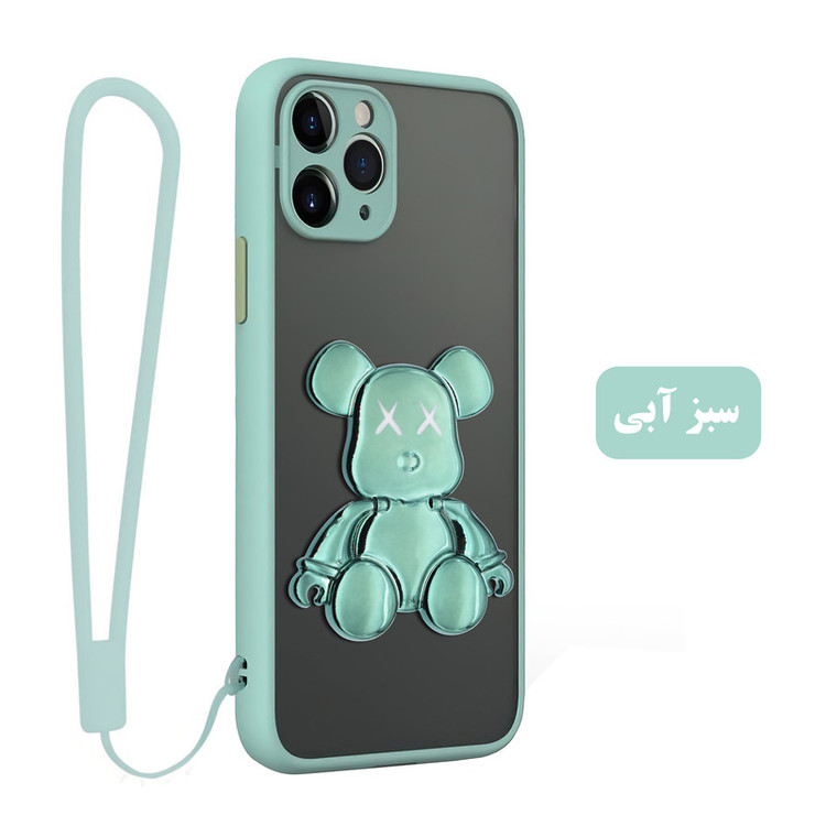 کاور اسپارتان مدل MBC Teddy مناسب برای گوشی موبایل سامسونگ Galaxy A13 4G به همراه بند نگهدارنده