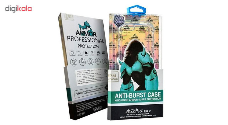 کاور شفاف کینگ کونگ مدل Anti-Burst مناسب برای گوشی موبایل اپل iPhone 6Plus/6S Plus