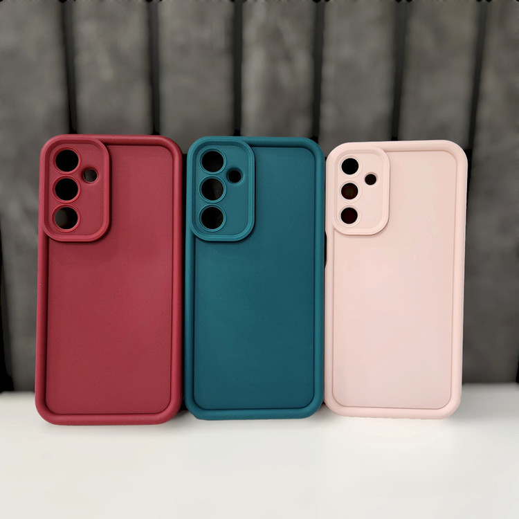 کاور مدل solid مناسب برای گوشی موبایل سامسونگ Galaxy A55 5G