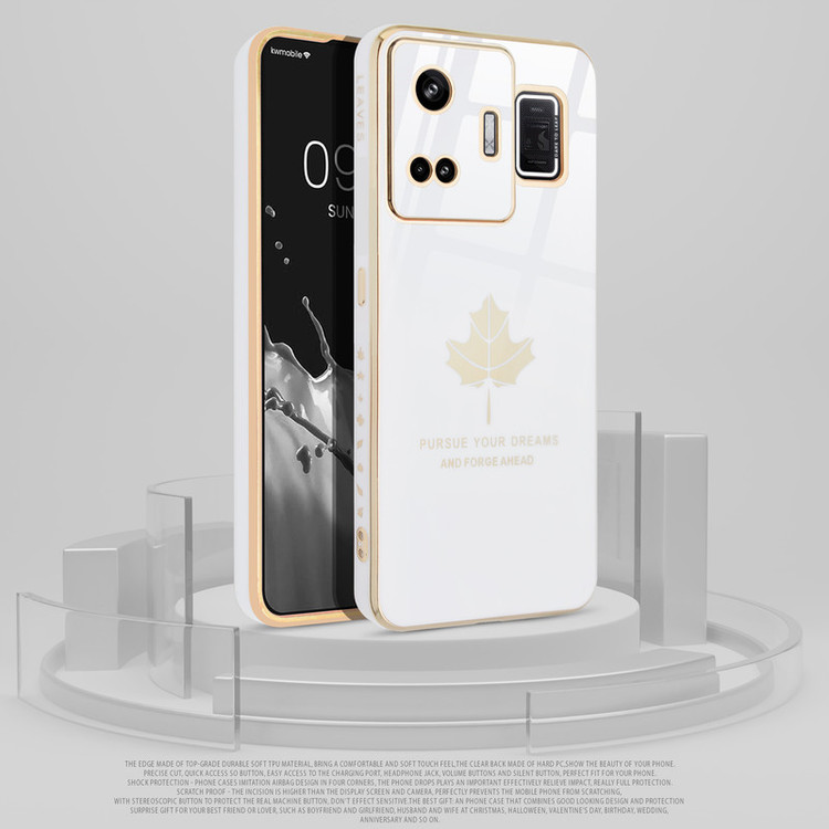 کاور جی کی کی مدل Leaves مناسب برای گوشی موبایل ریلمی Realme GT3