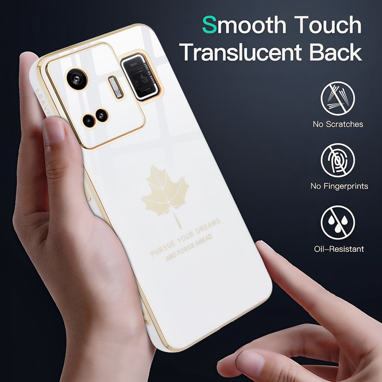 کاور جی کی کی مدل Leaves مناسب برای گوشی موبایل ریلمی Realme GT3