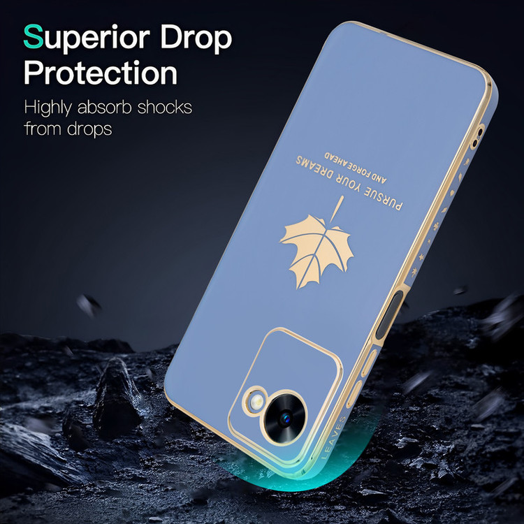 کاور جی کی کی مدل Leaves مناسب برای گوشی موبایل ریلمی Realme C30 / C30S