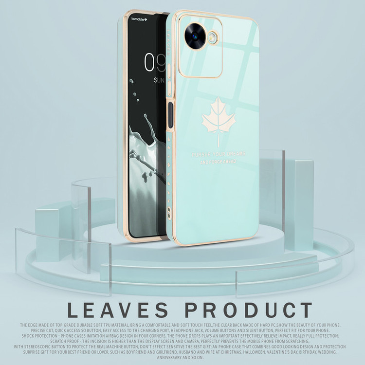 کاور جی کی کی مدل Leaves مناسب برای گوشی موبایل ریلمی Realme C30 / C30S