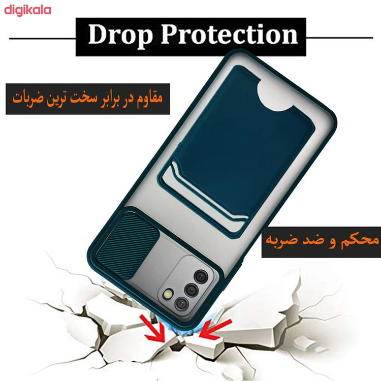 کاور گاردتک مدل Cam Card Strap مناسب برای گوشی موبایل سامسونگ Galaxy A03s