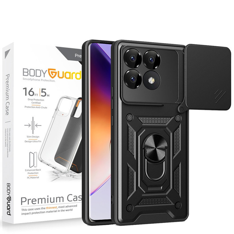 کاور بادیگارد مدل BatMan مناسب برای گوشی موبایل شیائومی Poco F6 Pro