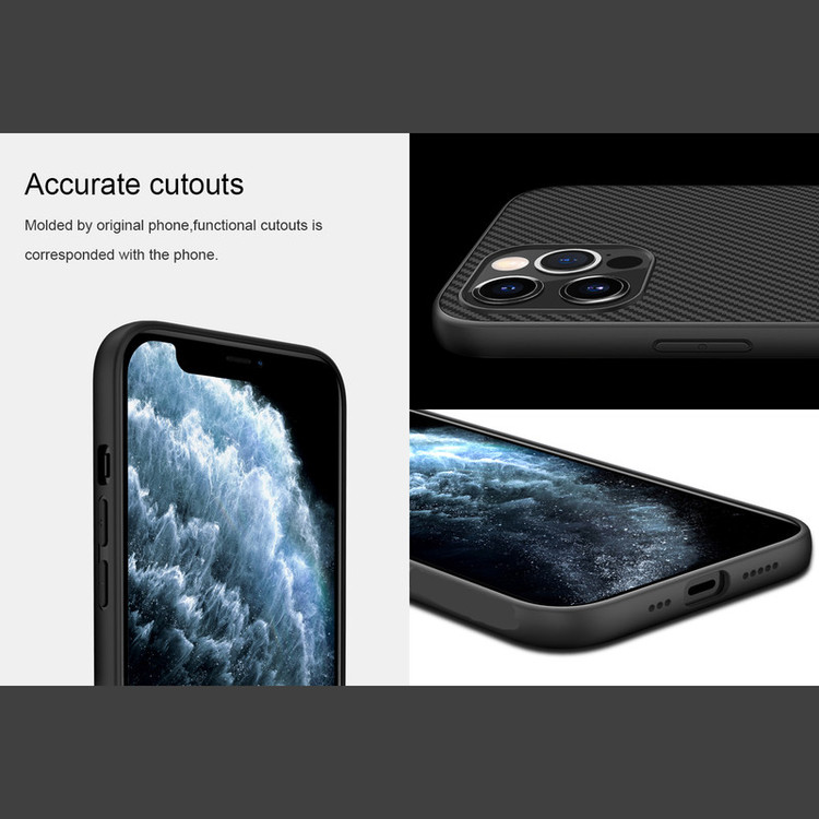 کاور آیرون من مدل Synthetic fiber مناسب برای گوشی موبایل اپل Iphone 12/12 Pro