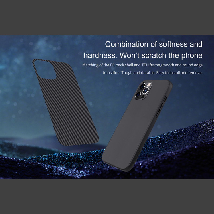 کاور آیرون من مدل Synthetic fiber مناسب برای گوشی موبایل اپل Iphone 12/12 Pro