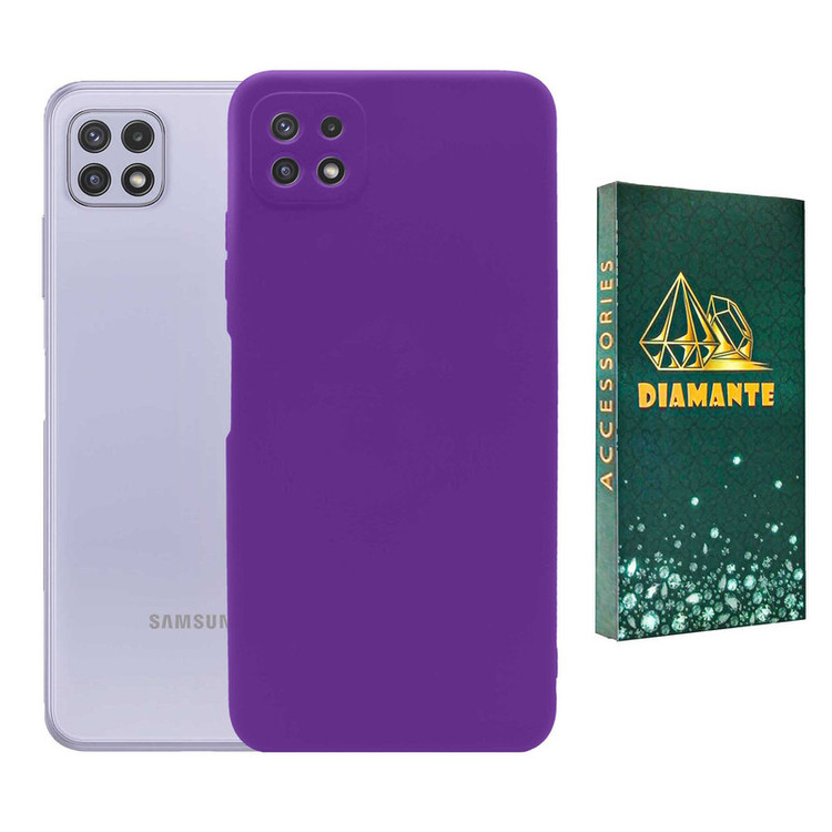 کاور دیامانته مدل sili_77 Gn مناسب برای گوشی موبایل سامسونگ Galaxy A22 5G