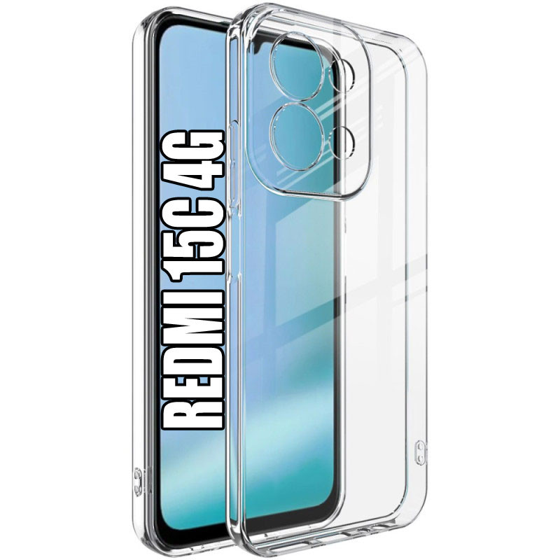 کاور مسیر مدل Clear1 Jelly مناسب برای گوشی موبایل شیائومی Redmi 15C 4G