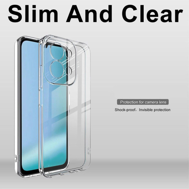 کاور مسیر مدل Clear1 Jelly مناسب برای گوشی موبایل شیائومی Redmi 15C 4G