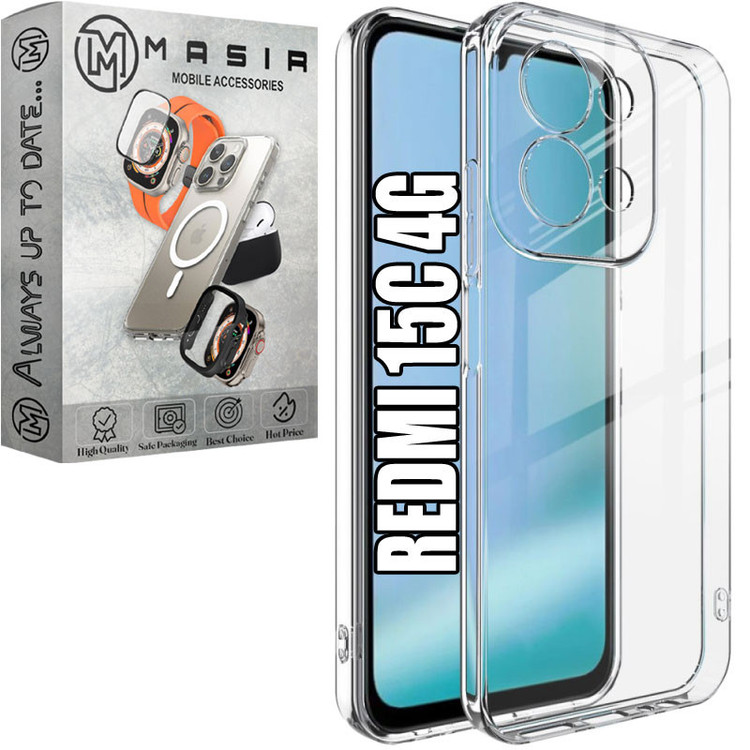 کاور مسیر مدل Clear1 Jelly مناسب برای گوشی موبایل شیائومی Redmi 15C 4G