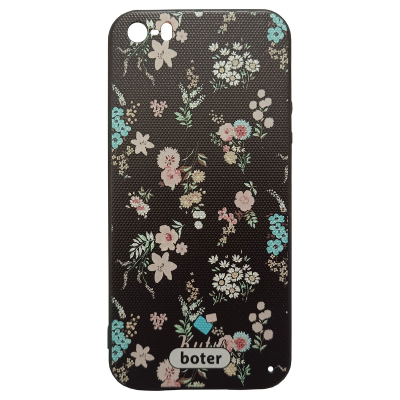 کاور مدل فانتزی کد 1-0 طرح گل مناسب برای گوشی موبایل اپل Iphone 5 / 5s