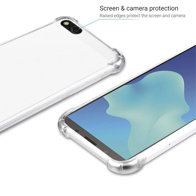 کاور اسپارتان مدل Airbag Strap مناسب برای گوشی موبایل هوآوی Y5 2018/ Y5 Prime 2018/ Y5 Lite 2018 به همراه بندآویز