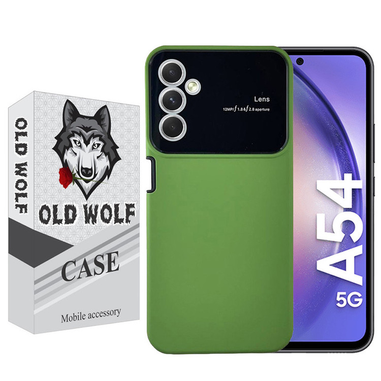 کاور اولد ولف مدل LENS01_A54 مناسب برای گوشی موبایل سامسونگ Galaxy A54