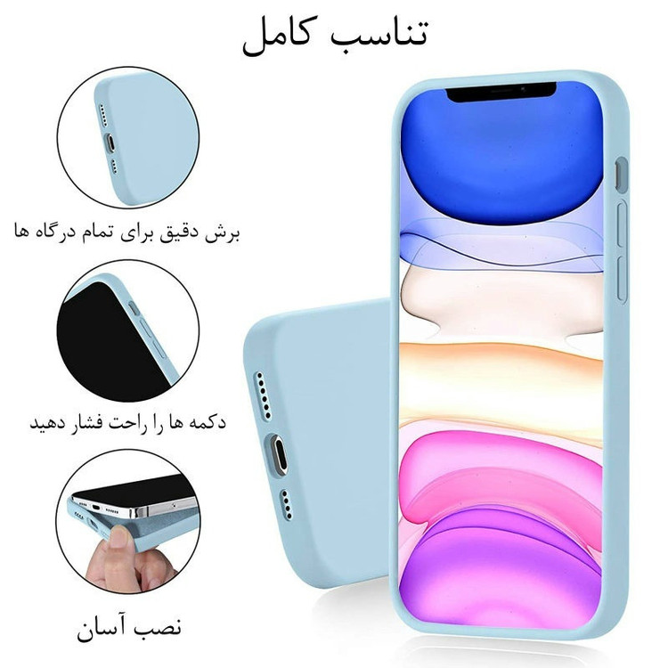کاور مدل سیلیکونی کد Guard-05 مناسب برای گوشی موبایل شیائومی Poco X3 GT