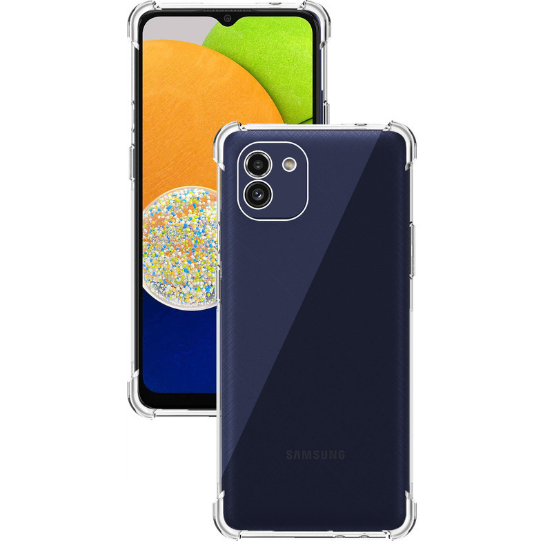کاور مدل Clear مناسب برای گوشی موبایل سامسونگ Galaxy A03