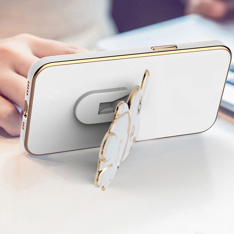 کاور اسپارتان مدل Bunny Strap مناسب برای گوشی موبایل سامسونگ Galaxy S10 به همراه بند