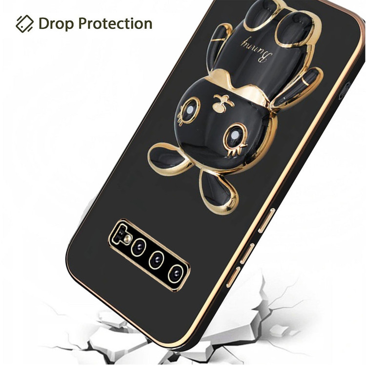 کاور اسپارتان مدل Bunny Strap مناسب برای گوشی موبایل سامسونگ Galaxy S10 به همراه بند