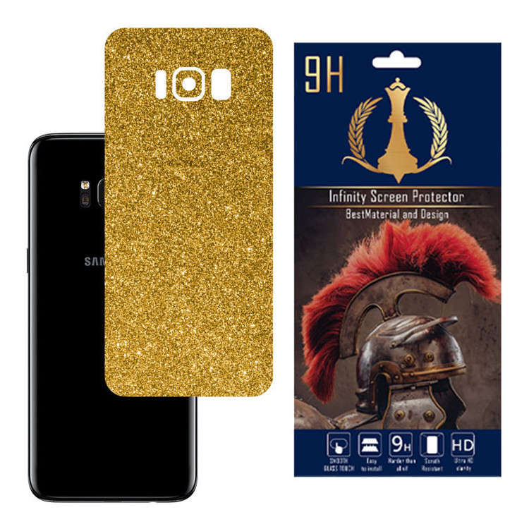 برچسب پوششی اینفینیتی مدل PRO MAX مناسب برای گوشی موبایل سامسونگ GALAXY S8 به همراه محافظ صفحه نمایش