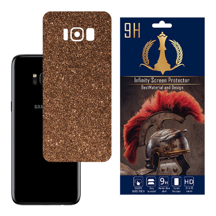 برچسب پوششی اینفینیتی مدل PRO MAX مناسب برای گوشی موبایل سامسونگ GALAXY S8 به همراه محافظ صفحه نمایش