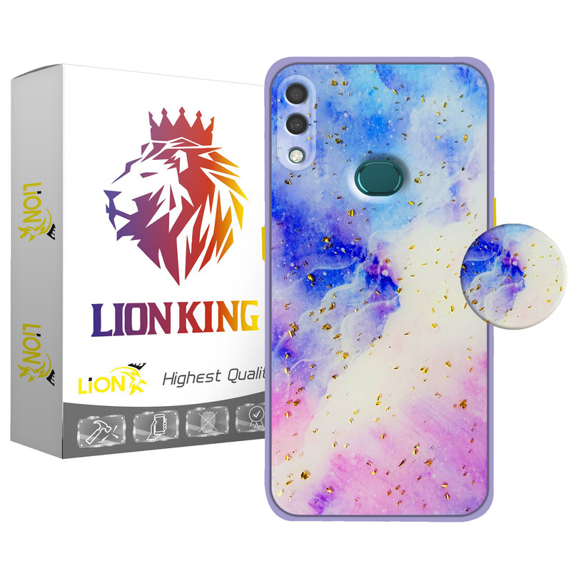 کاور لاین کینگ مدل Kahkeshaniha مناسب برای گوشی موبایل سامسونگ Galaxy A10s  به همراه پایه نگهدارنده