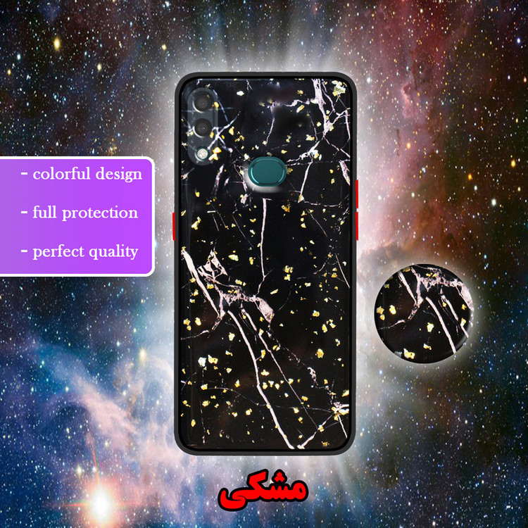 کاور لاین کینگ مدل Kahkeshaniha مناسب برای گوشی موبایل سامسونگ Galaxy A10s به همراه پایه نگهدارنده