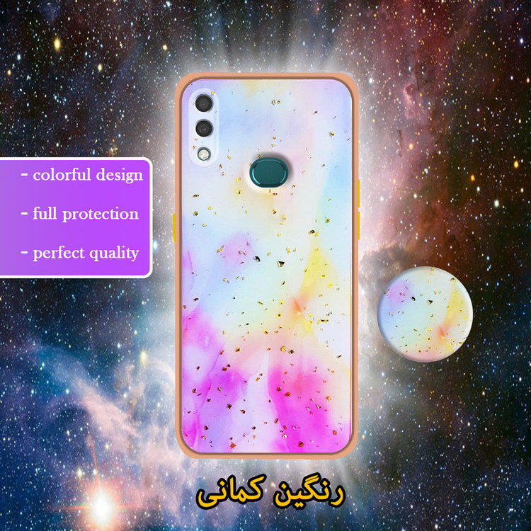 کاور لاین کینگ مدل Kahkeshaniha مناسب برای گوشی موبایل سامسونگ Galaxy A10s به همراه پایه نگهدارنده