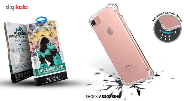 کاور شفاف مدل KIng Kong unti-BuRST Shock مناسب برای آیفون 6 /6s