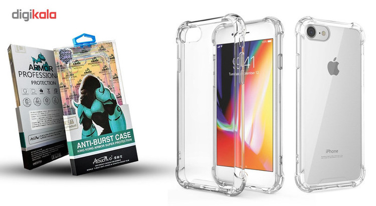 کاور شفاف مدل KIng Kong unti-BuRST Shock مناسب برای آیفون 6 /6s