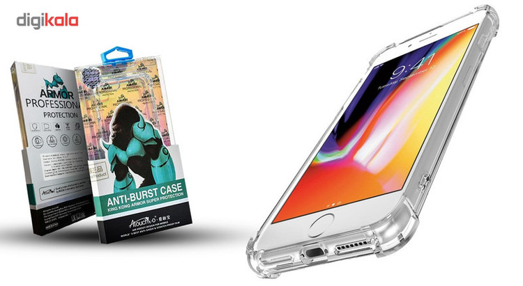 کاور شفاف مدل KIng Kong unti-BuRST Shock مناسب برای آیفون 6 /6s
