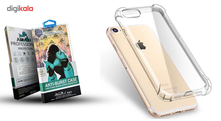 کاور شفاف مدل KIng Kong unti-BuRST Shock مناسب برای آیفون 6 /6s