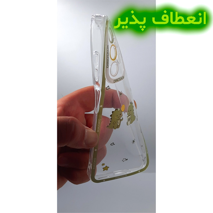 کاور لاین کینگ مدل دایناسور گوگولی مناسب برای گوشی موبایل شیائومی Redmi Note 12 5G / POCO X5 5G