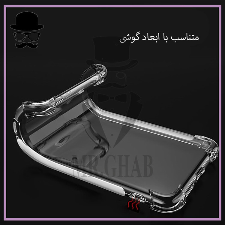 کاور مستر قاب مدل ژله ای مناسب برای گوشی موبایل شیائومی Redmi Note 13 Pro 5G