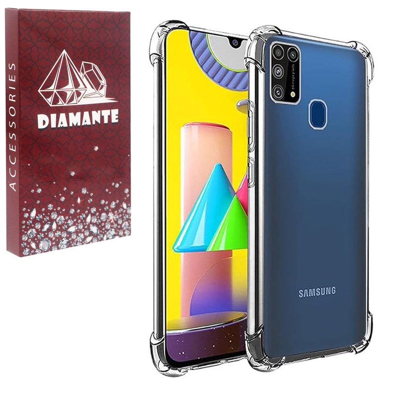 کاور دیامانته مدل بی رنگ مناسب برای گوشی موبایل سامسونگ Galaxy M31