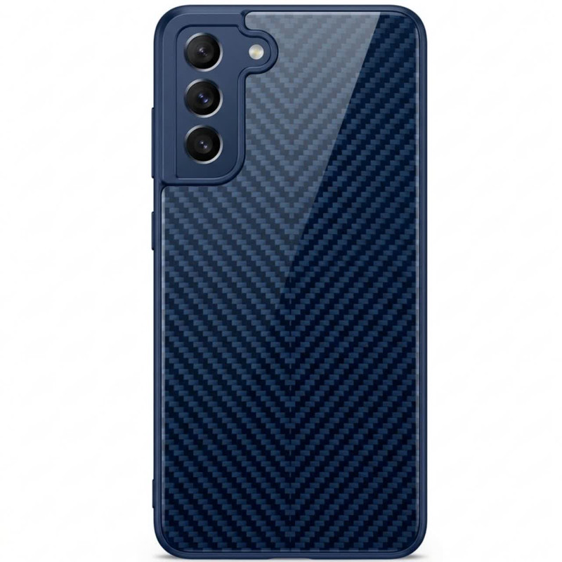 کاور مدل PVD پشت گلس طرح اسپرت مناسب برای گوشی موبایل سامسونگ GALAXY S21 FE