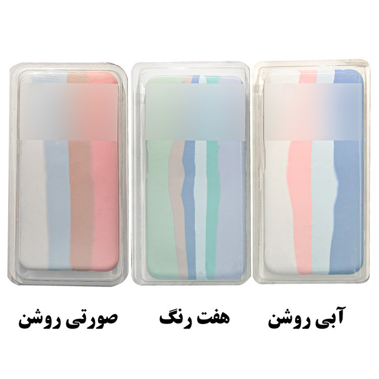 کاور کلاسیک مدل Kho.72رنگین کمان طرح سیلیکونی مناسب برای گوشی موبایل اپل Iphone 6 plus / 6s plus