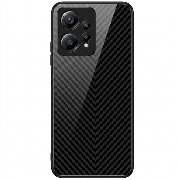 کاور مدل PVD پشت گلس طرح اسپرت مناسب برای گوشی موبایل شیائومی REDMI NOTE12 4G