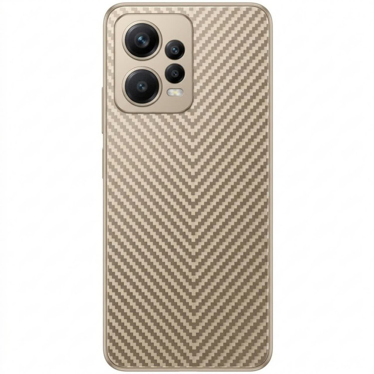 کاور مدل PVD پشت گلس طرح اسپرت مناسب برای گوشی موبایل شیائومی REDMI NOTE12 4G