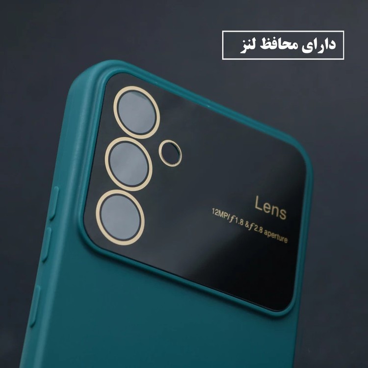 کاور آکادا مدل سیلیکونی طرح لنز مناسب برای گوشی موبایل سامسونگ Galaxy A24