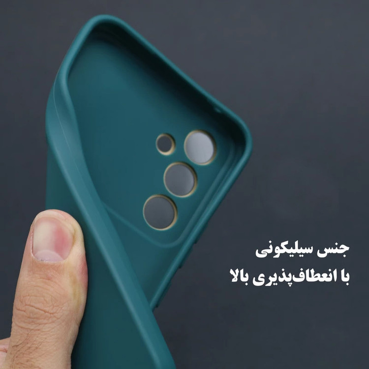 کاور آکادا مدل سیلیکونی طرح لنز مناسب برای گوشی موبایل سامسونگ Galaxy A24