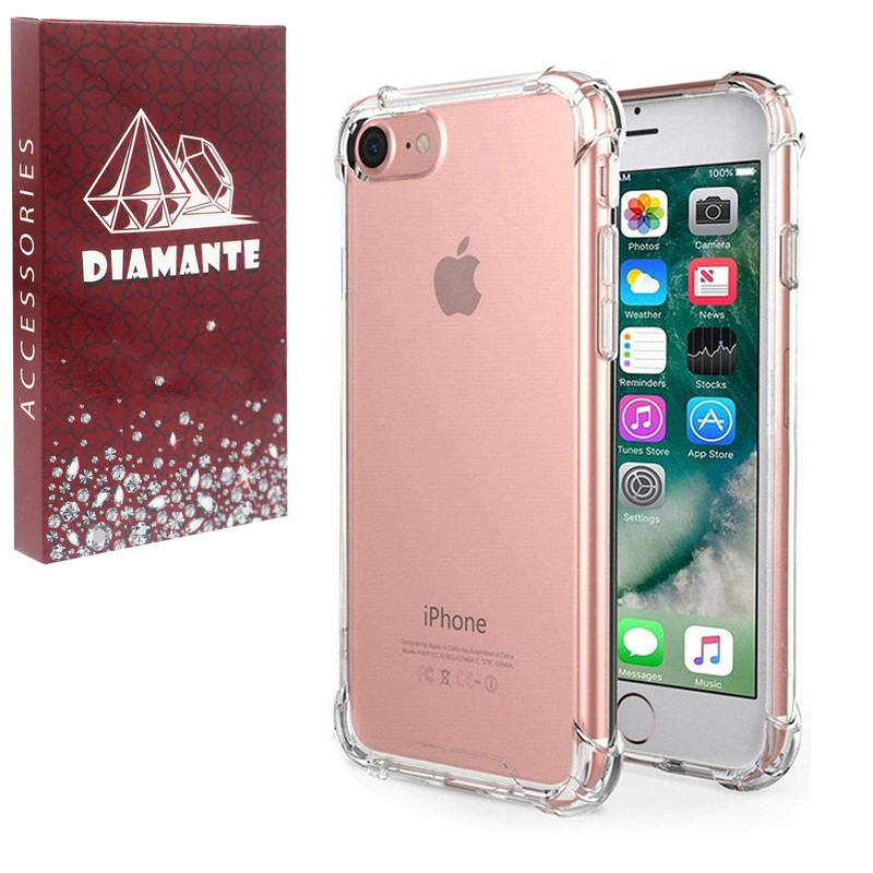 کاور دیامانته مدل بی رنگ مناسب برای گوشی موبایل اپل iPhone SE 2020
