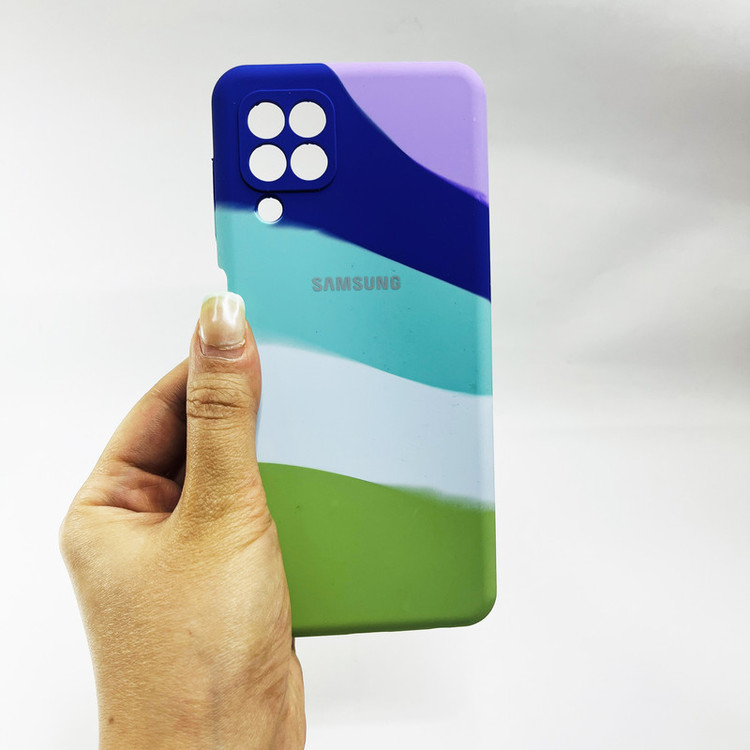 کاور مدل سیلیکونی مناسب برای گوشی موبایل سامسونگ Galaxy A22 4G