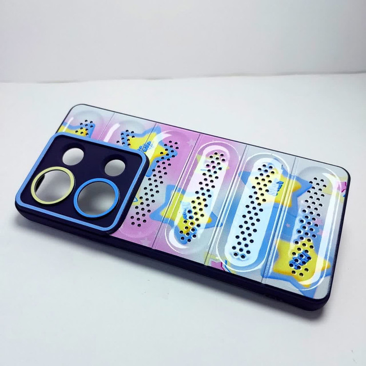کاور قاب آوش طرح فانتزی مدل ژله ای 06 مناسب برای گوشی موبایل شیائومی REDMI NOTE13 PRO 4G