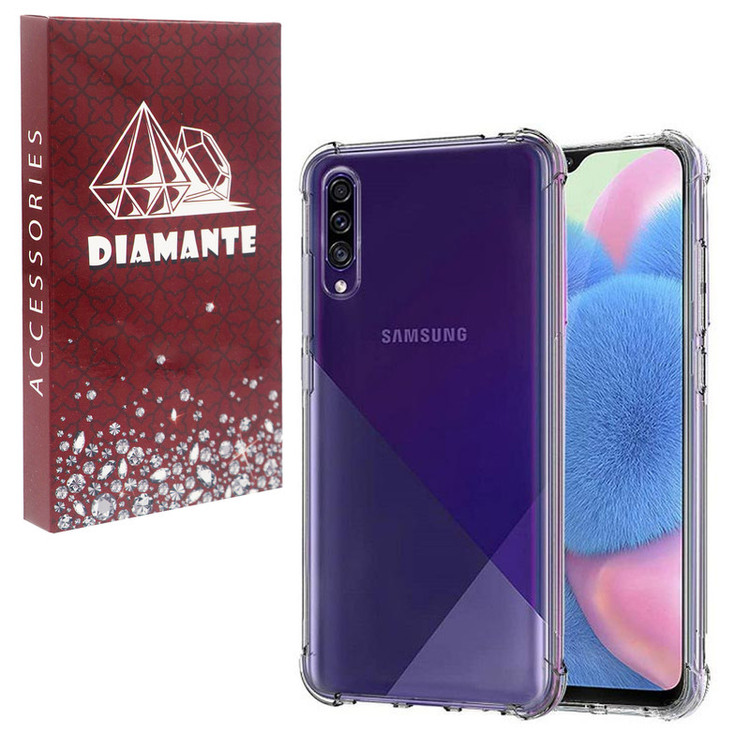 کاور دیامانته مدل بی رنگ مناسب برای گوشی موبایل سامسونگ Galaxy A30s